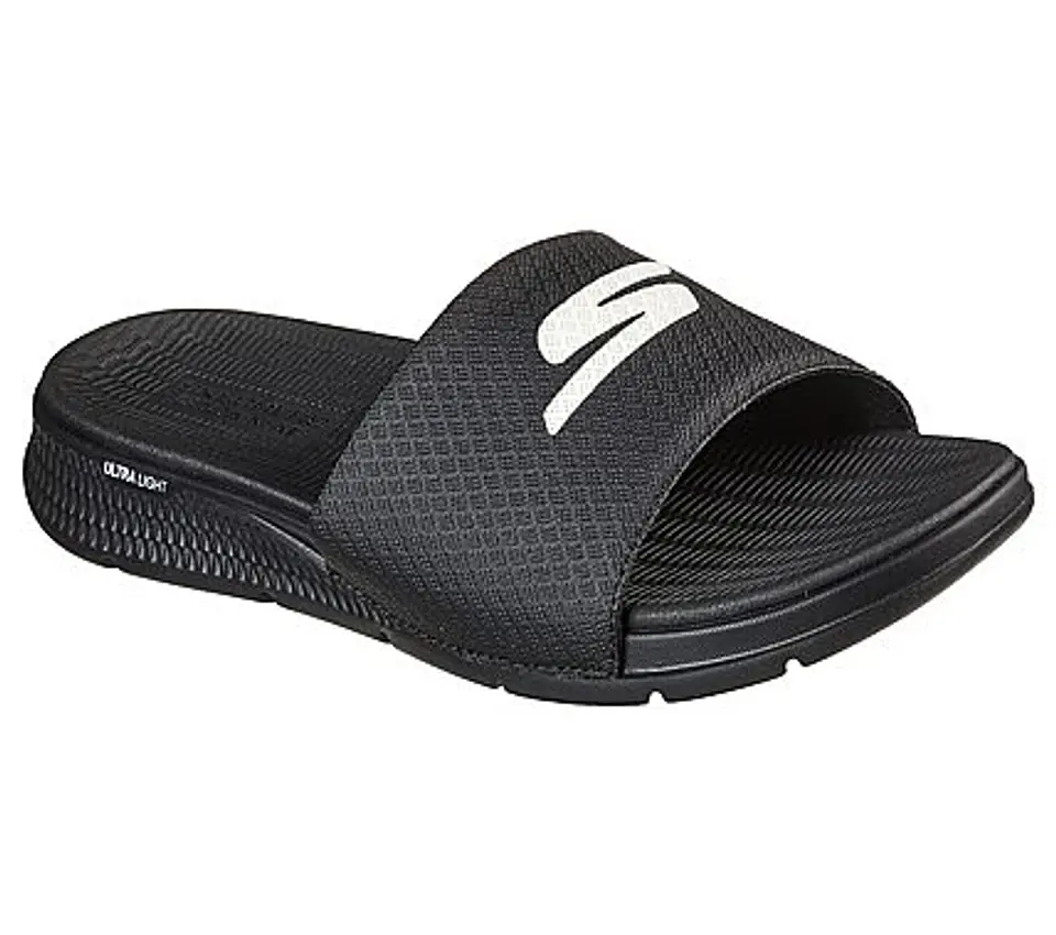 Sandalia Hombre Negra Skechers 229032BKW 1