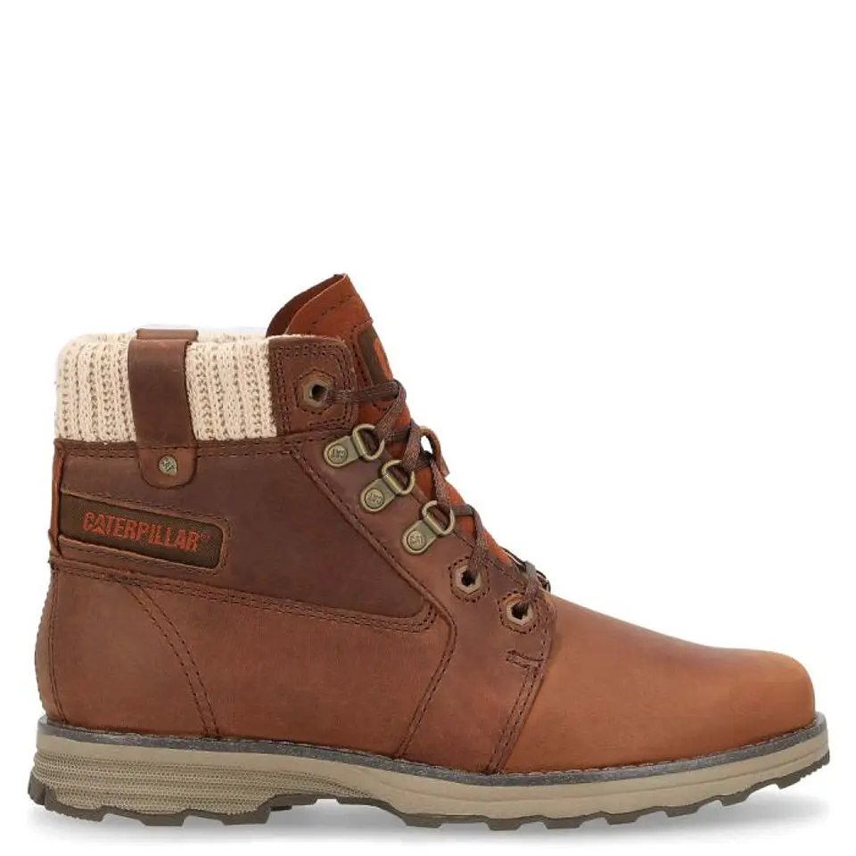Botines Mujer Café Cat P308830 2