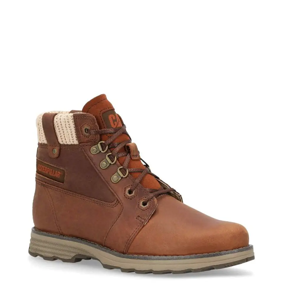 Botines Mujer Café Cat P308830 1