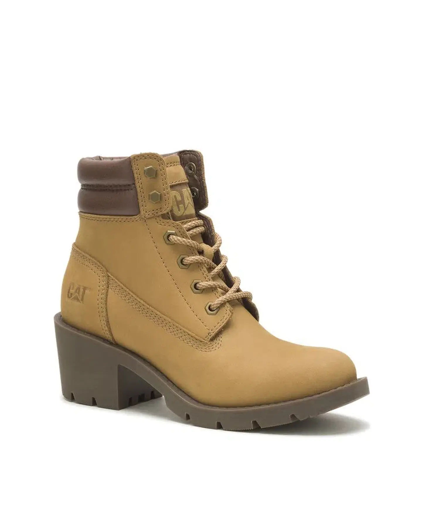 Botines Mujer Beige Cat P311740 1