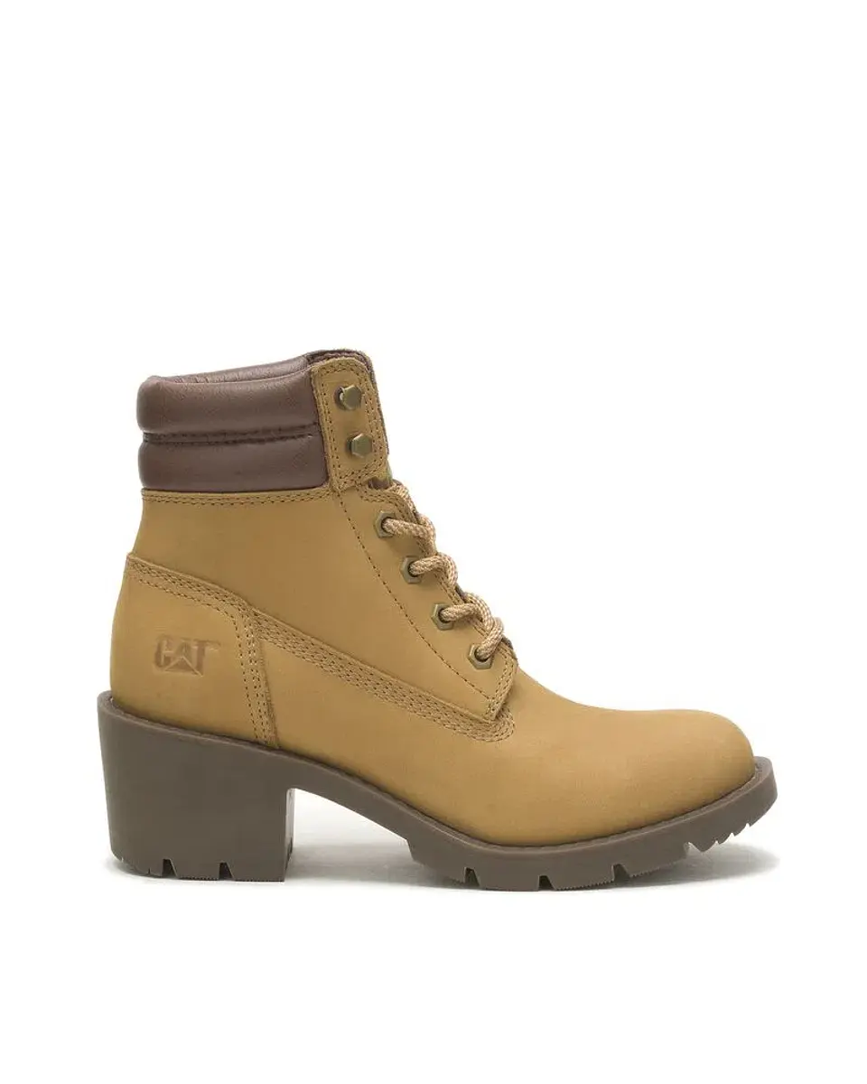 Botines Mujer Beige Cat P311740 3