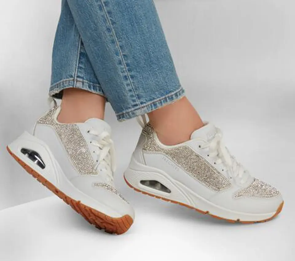 Zapatilla Mujer Blanca Skechers 155145WHT 2