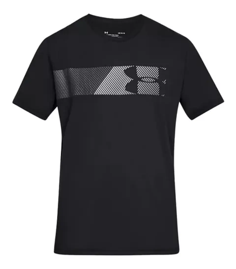 Polera Hombre Negra 1329584-001 Under Armour 1