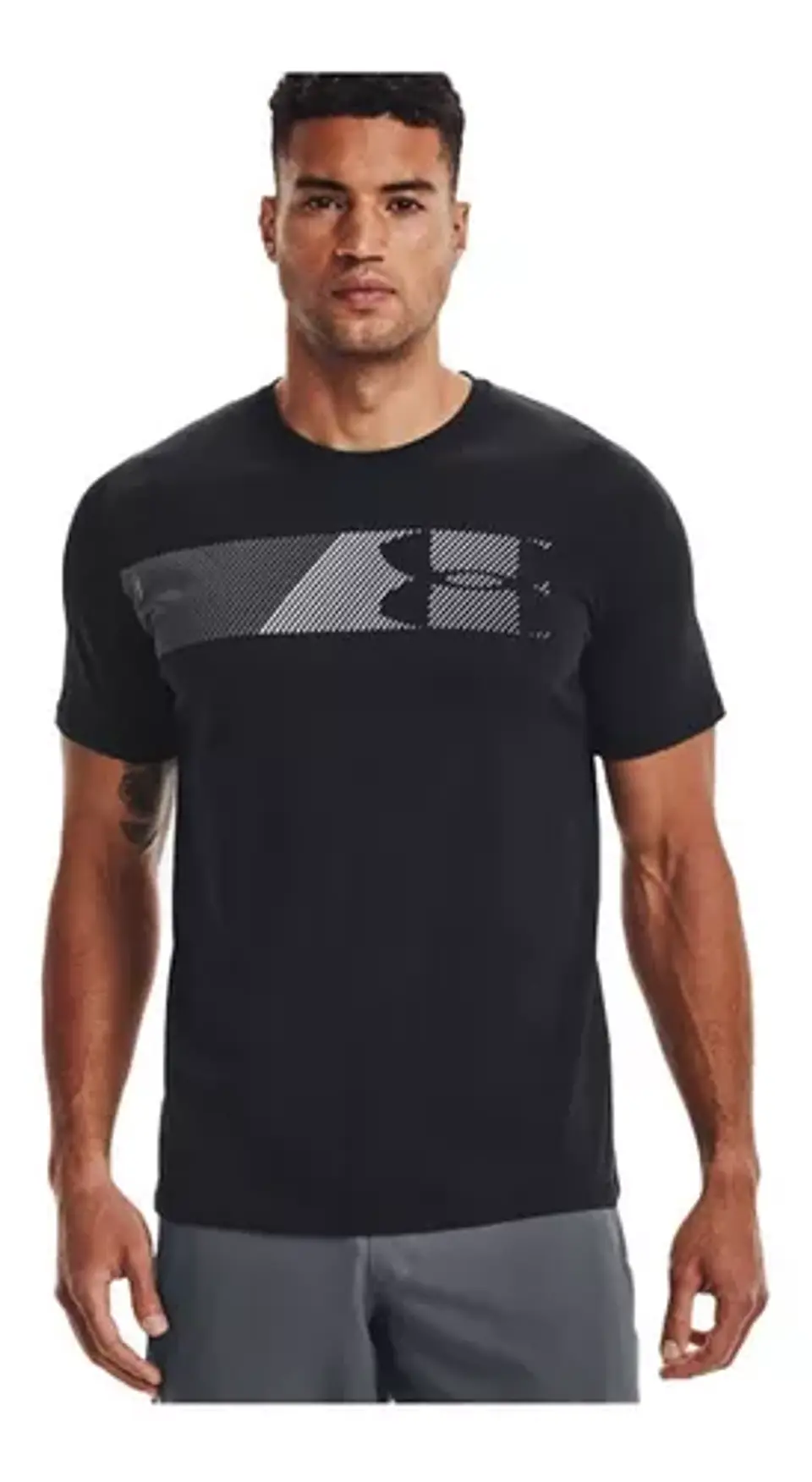 Polera Hombre Negra 1329584-001 Under Armour 2