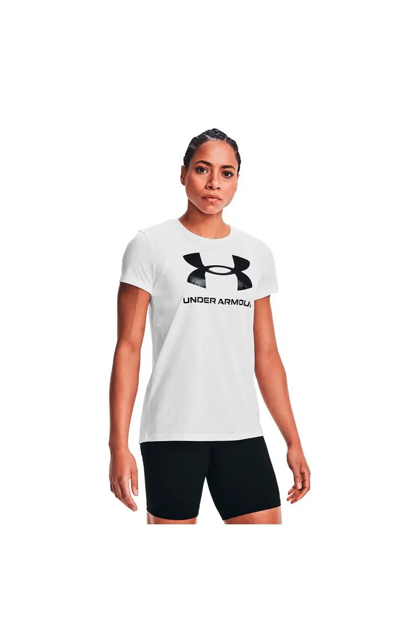Polera Mujer Blanca 1356305-102 Under Armour 3