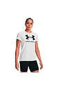 Polera Mujer Blanca 1356305-102 Under Armour - Miniatura 3