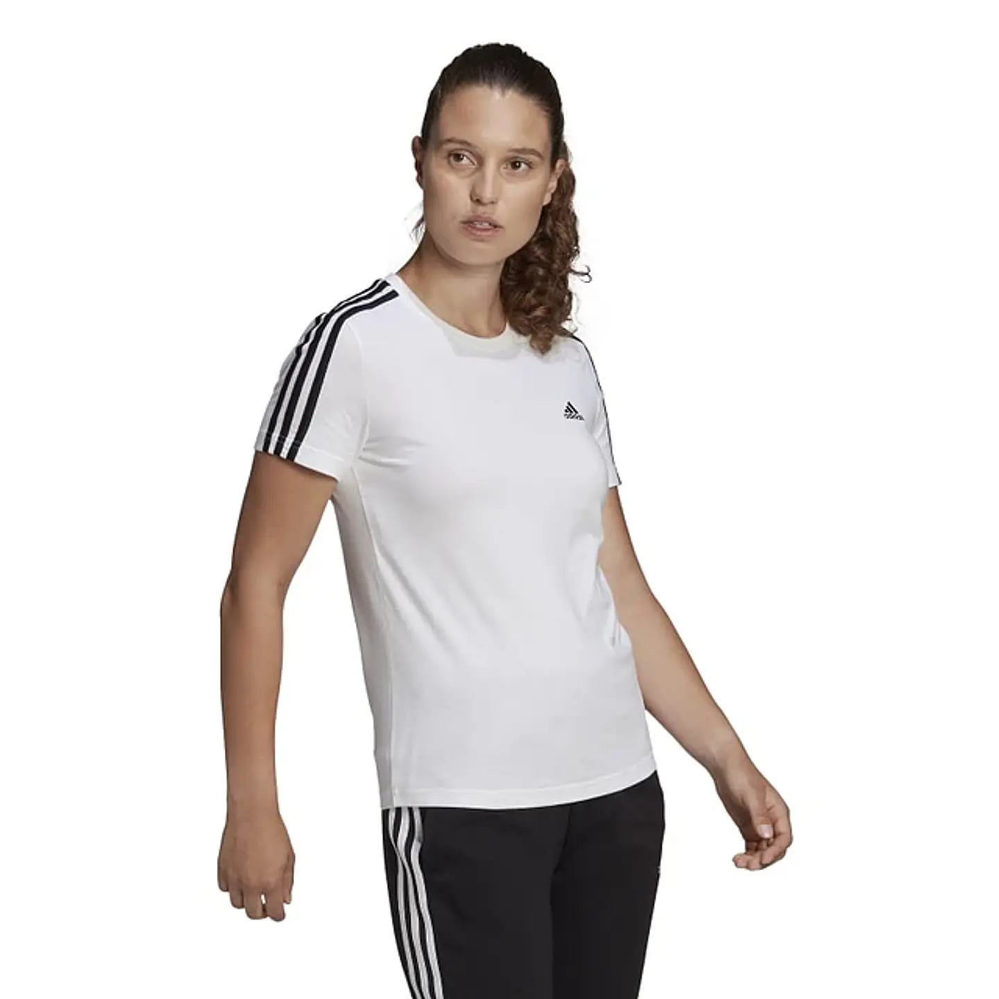 Polera Mujer Blanca GL0783 Adidas 1