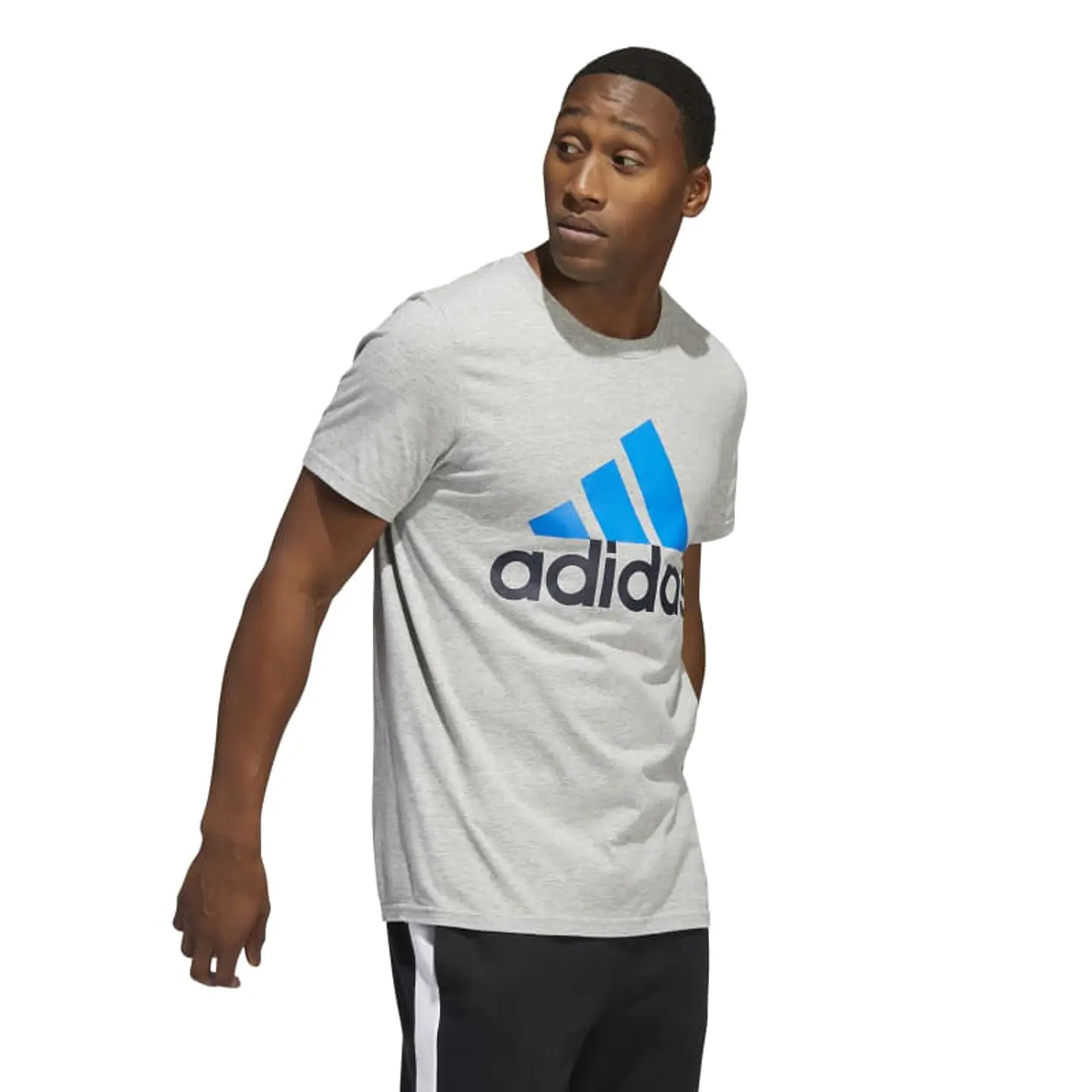 Polera Hombre Gris HH9020 Adidas 1