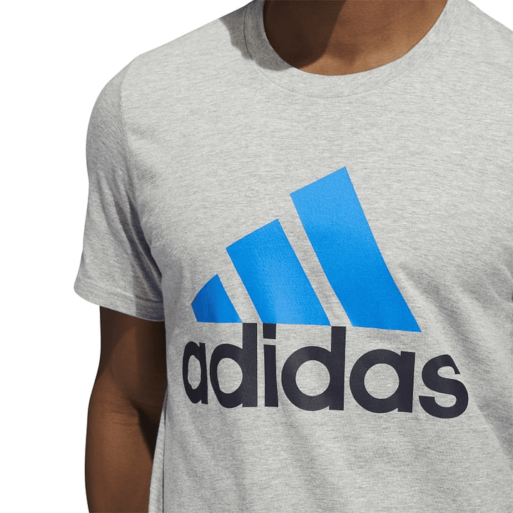 Polera Hombre Gris HH9020 Adidas 4