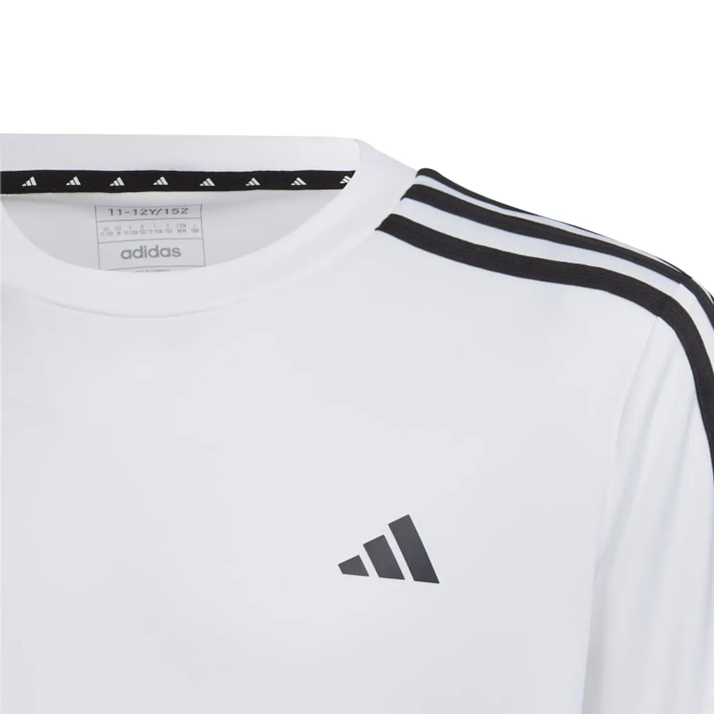 Polera Niño/a Blanca HS1609 Adidas 3
