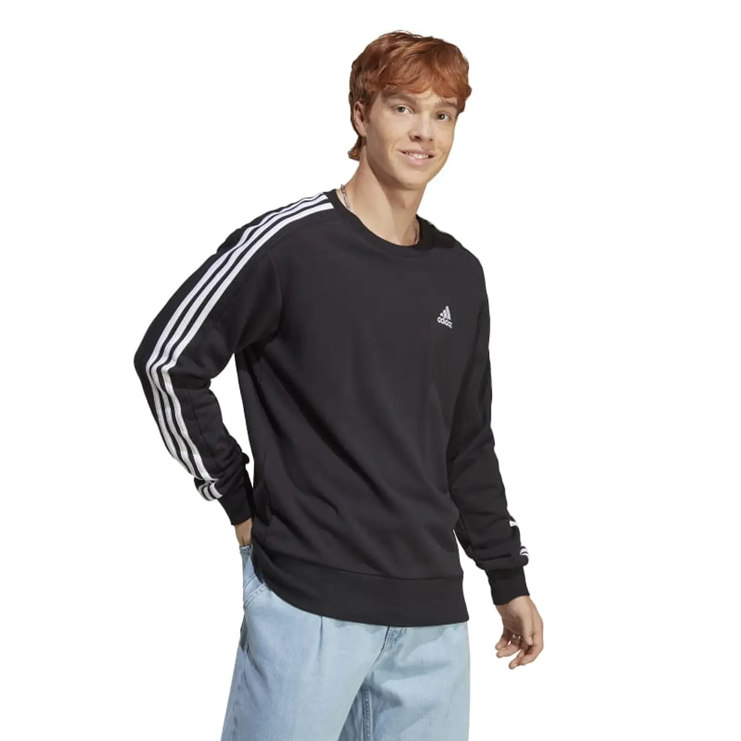 Polerón Hombre Negro IC9317 Adidas 1