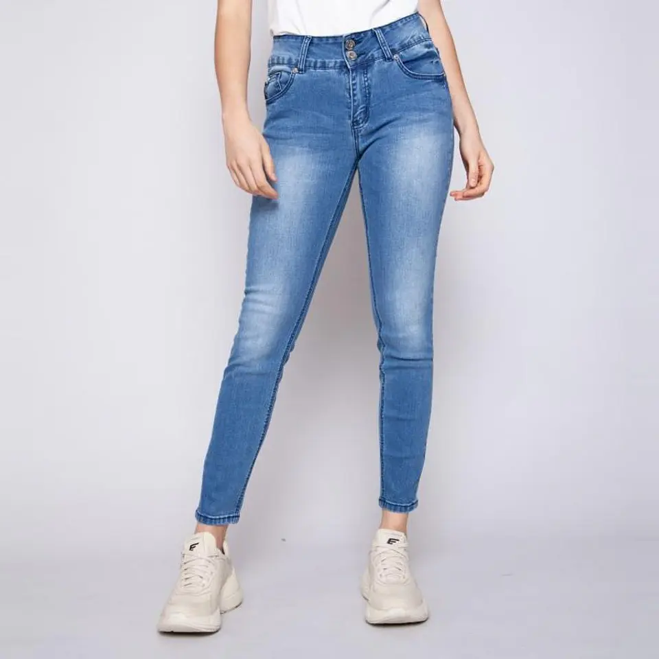 Jeans Mujer Azul Ellus Af022098 1