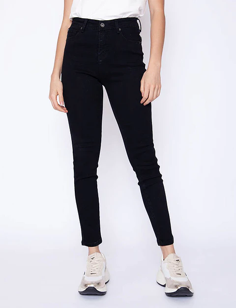 Jeans Mujer Negro Ellus Af049150
