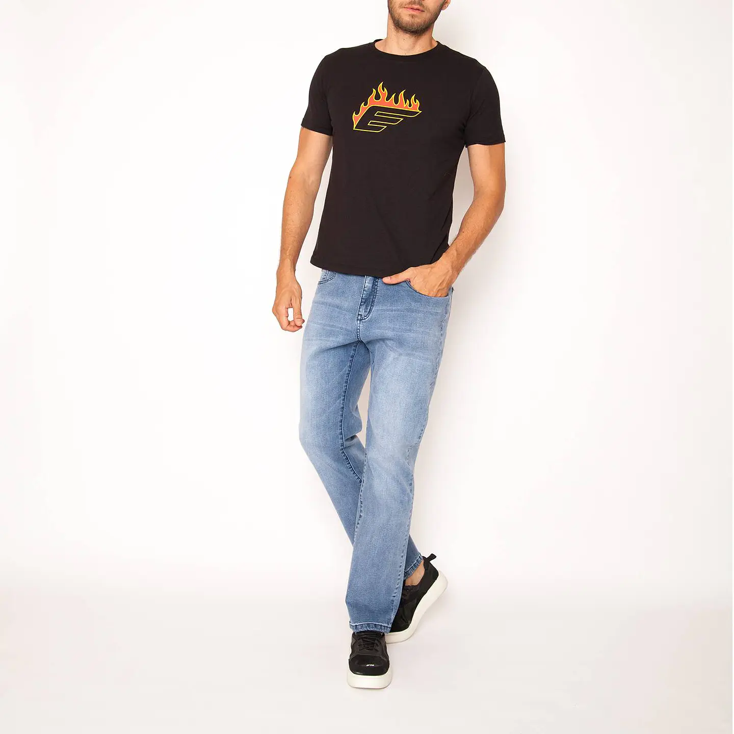 Jeans Hombre Azul Ellus Am077582 3