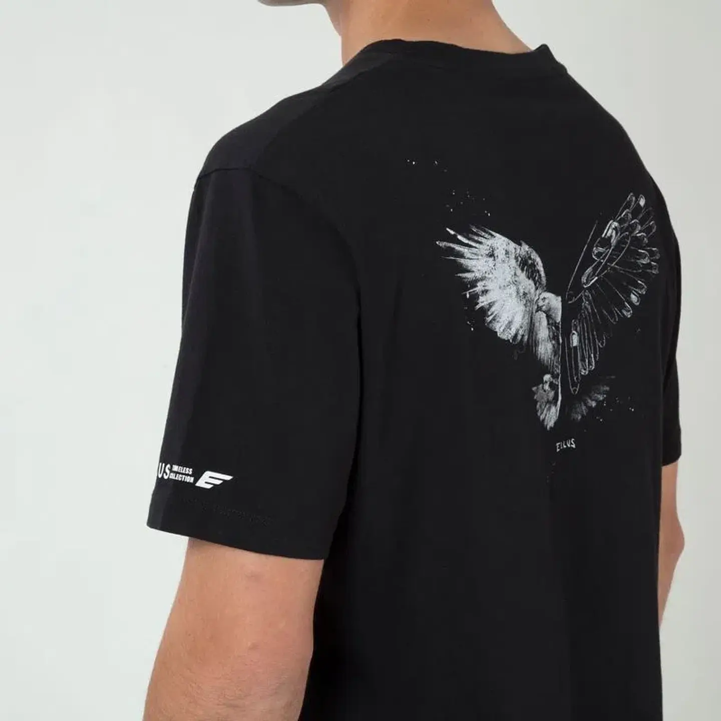 Polera Hombre Negra Ellus Cmc55505 3