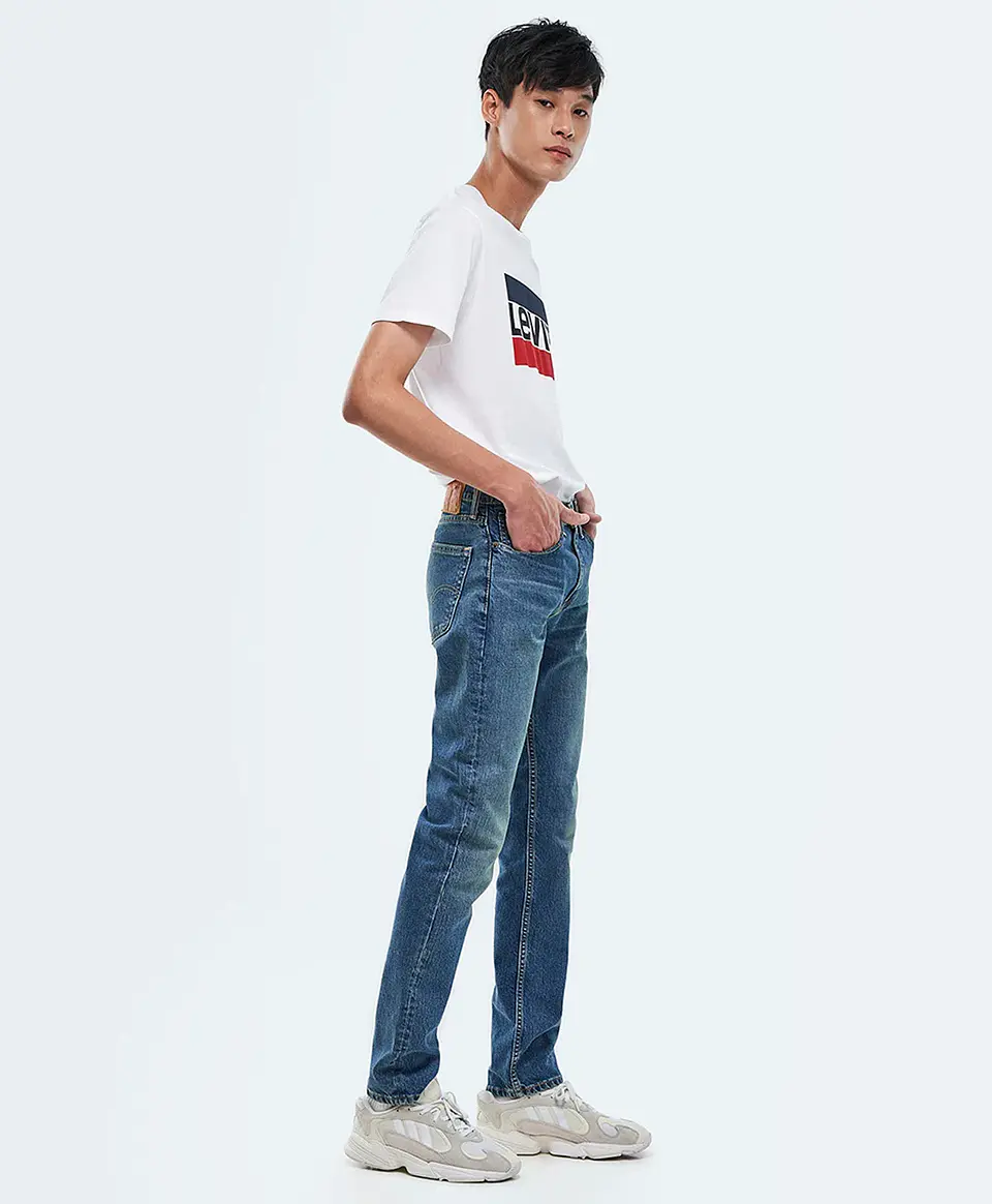 Jeans Hombre Azul Levis 00505-1639 3