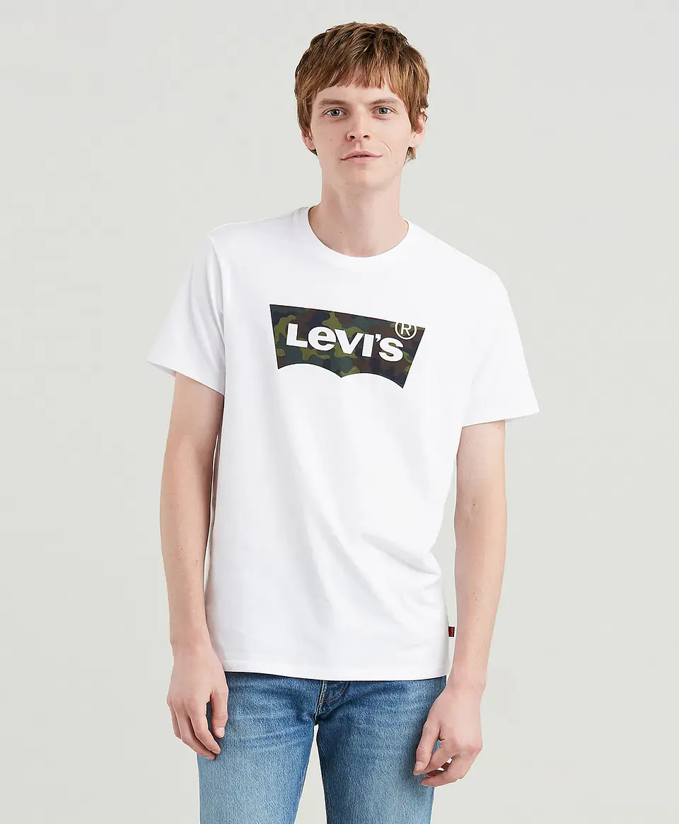 Polera Hombre Blanca Levis 22489-0163 1