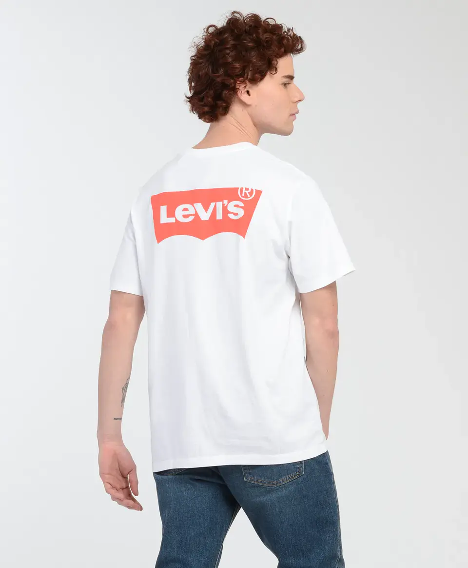 Polera Hombre Blanca Levis 22491-1180 2