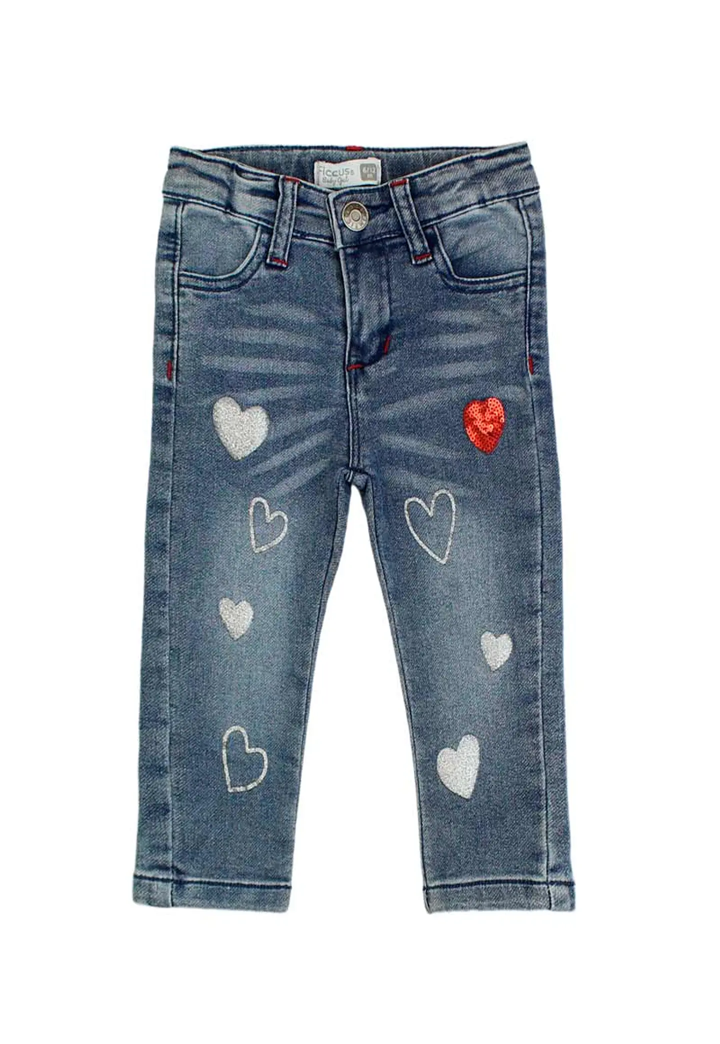 Jeans Bebé/RN Multicolor Ficcus 2320192 1