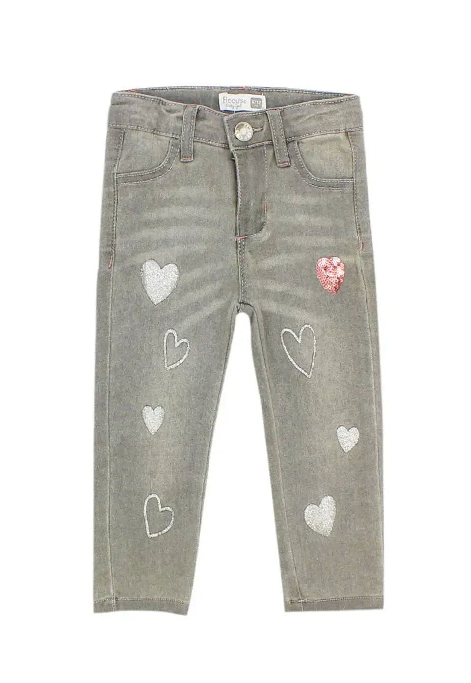 Jeans Bebé/RN Multicolor Ficcus 2320192 3