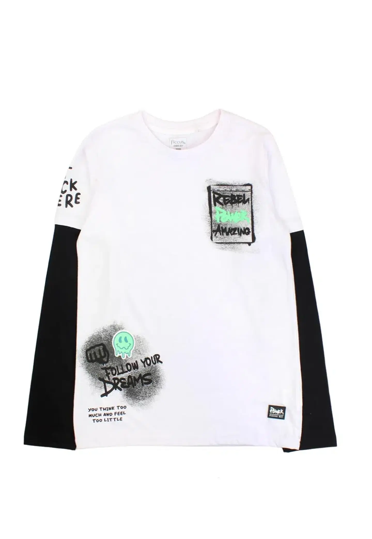 Polera Niño Multicolor Ficcus 2320332 3
