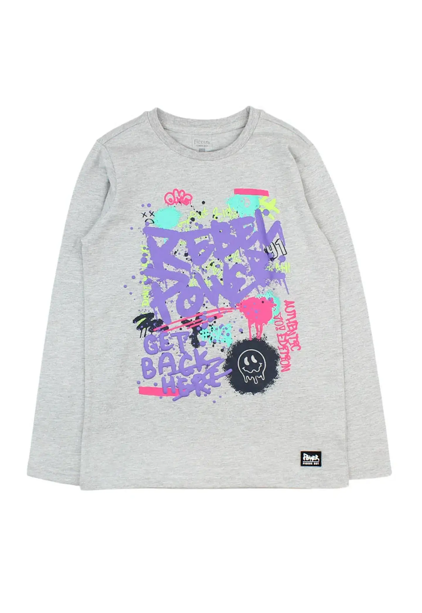 Polera Niña Multicolor Ficcus 2320334 2