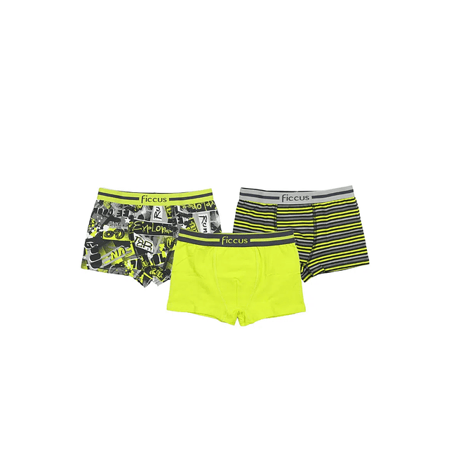 Boxer Niño Multicolor Ficcus 2320638