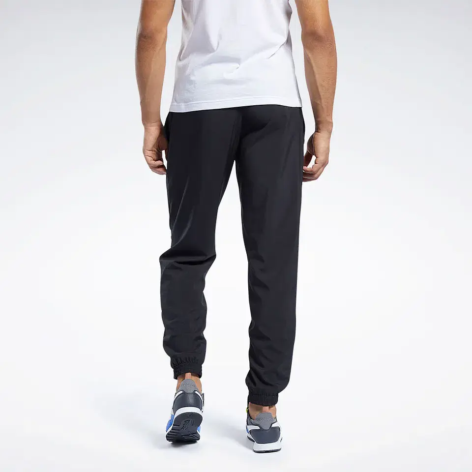 Pantalón de buzo Hombre Negro Reebok Fp9141 2