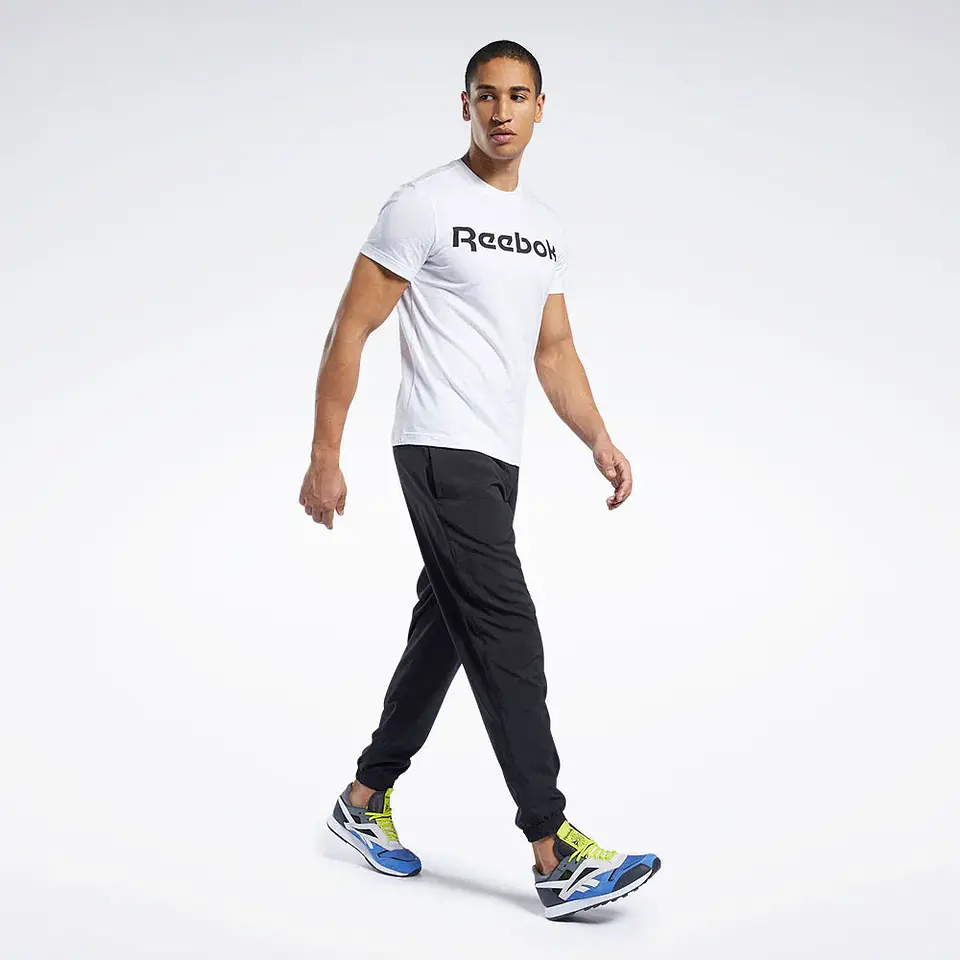 Pantalón de buzo Hombre Negro Reebok Fp9141 3