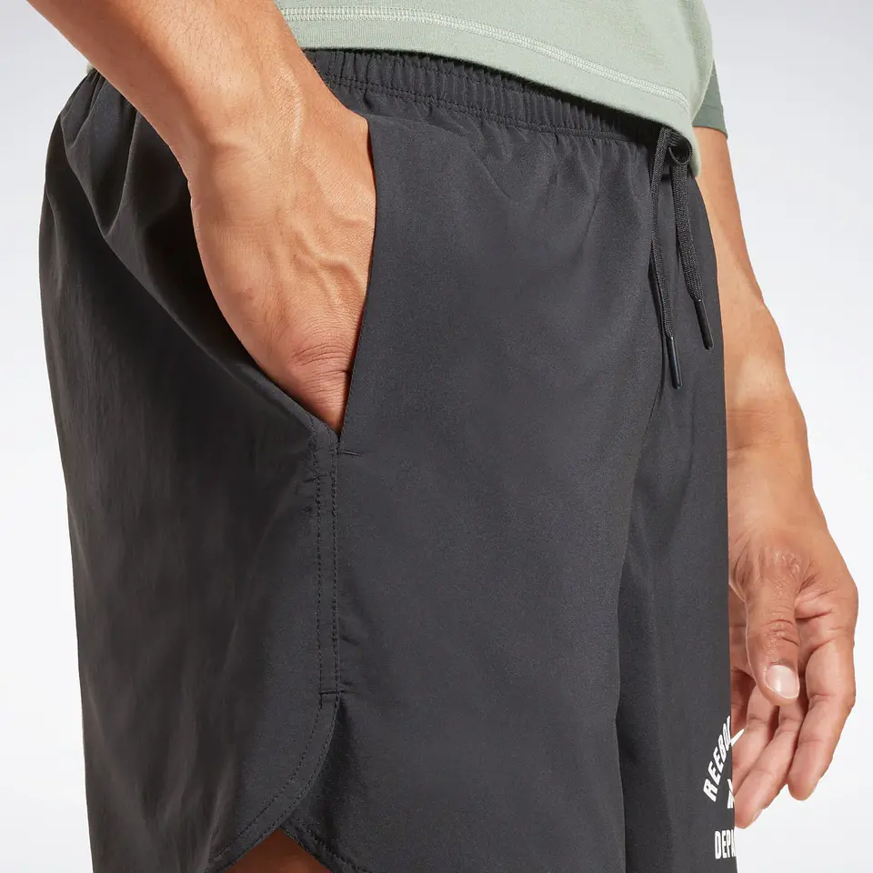 Short Hombre Negro Reebok Ht3705 3