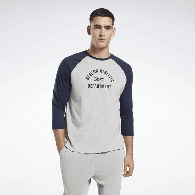 Polera Hombre Gris Reebok Ic4844