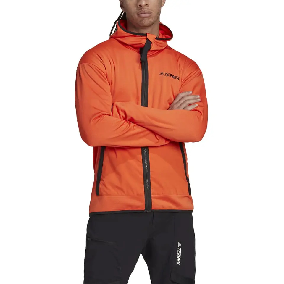 Polerón Hombre Naranjo Adidas Hh9254 2