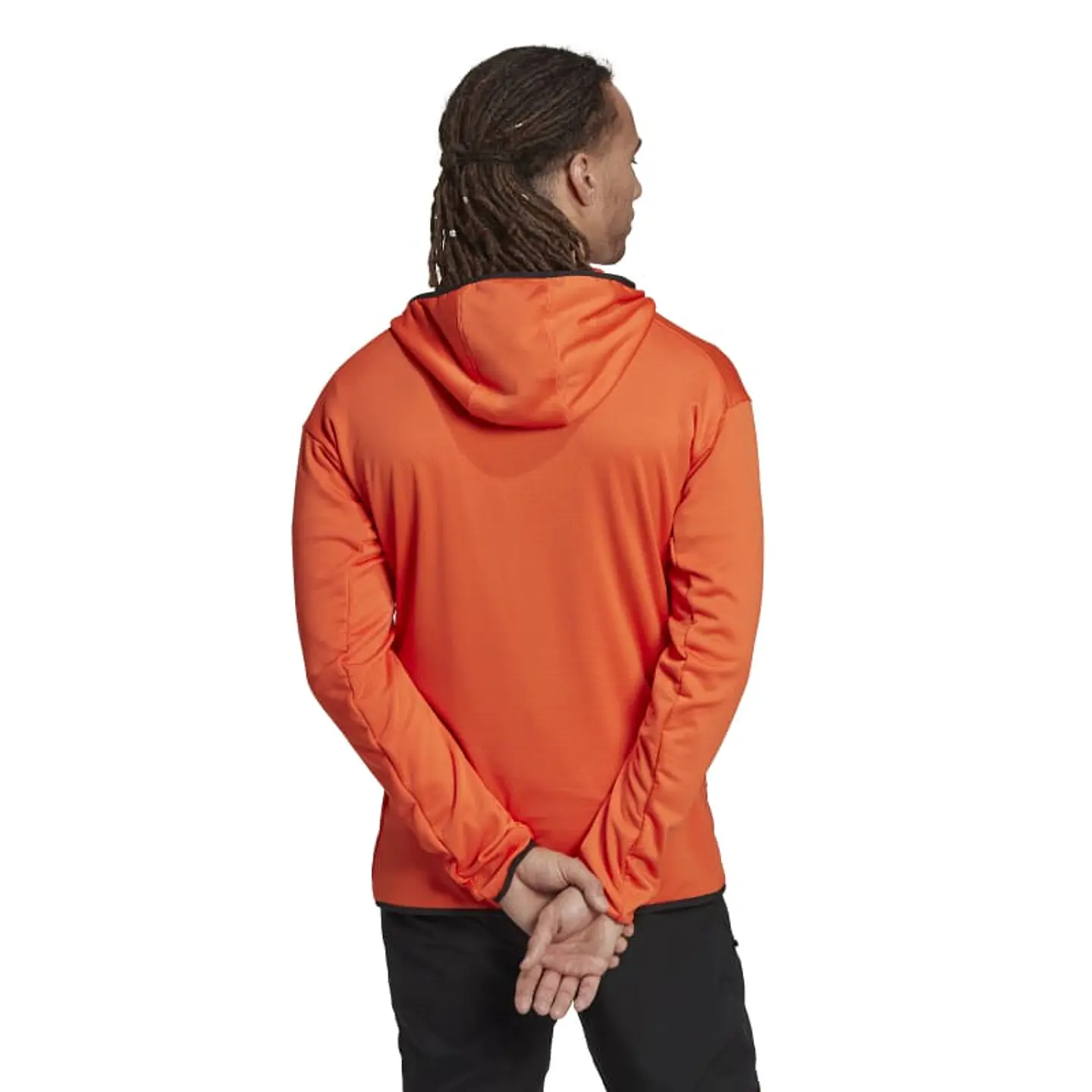 Polerón Hombre Naranjo Adidas Hh9254 3