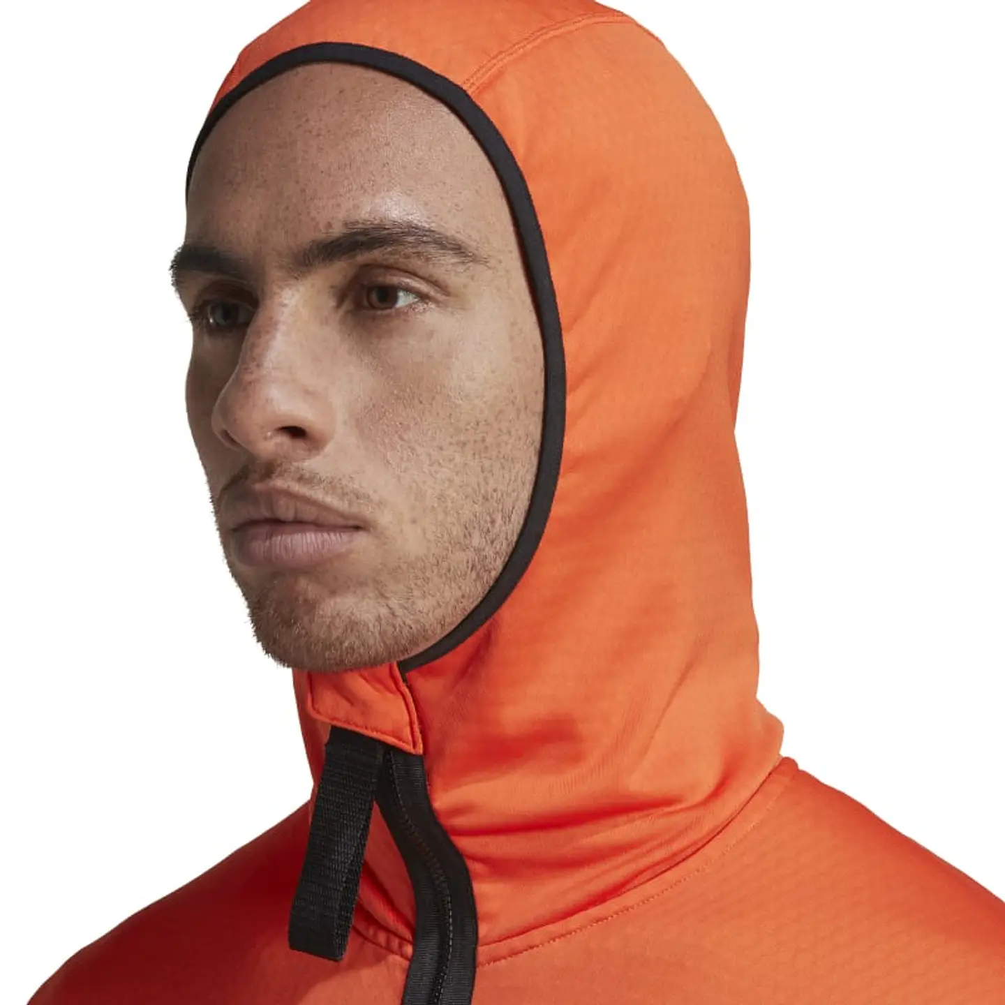 Polerón Hombre Naranjo Adidas Hh9254 4