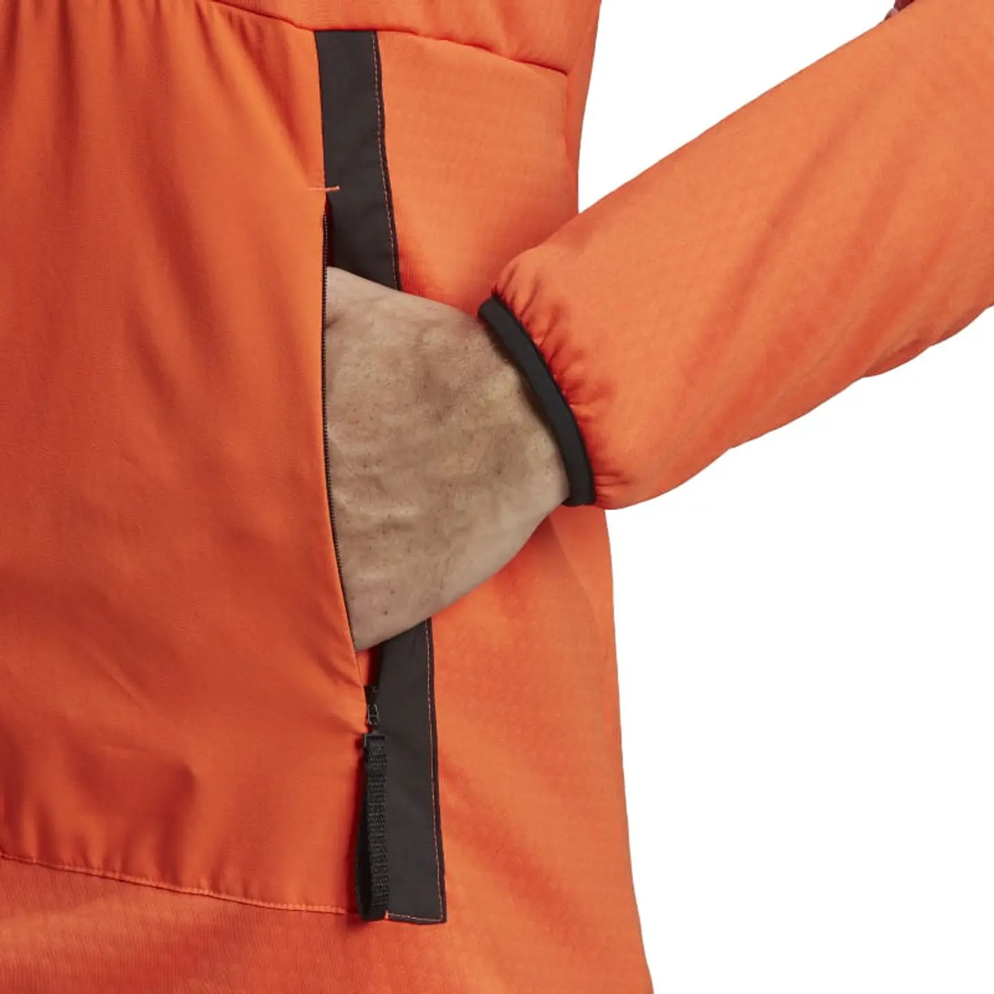 Polerón Hombre Naranjo Adidas Hh9254 5