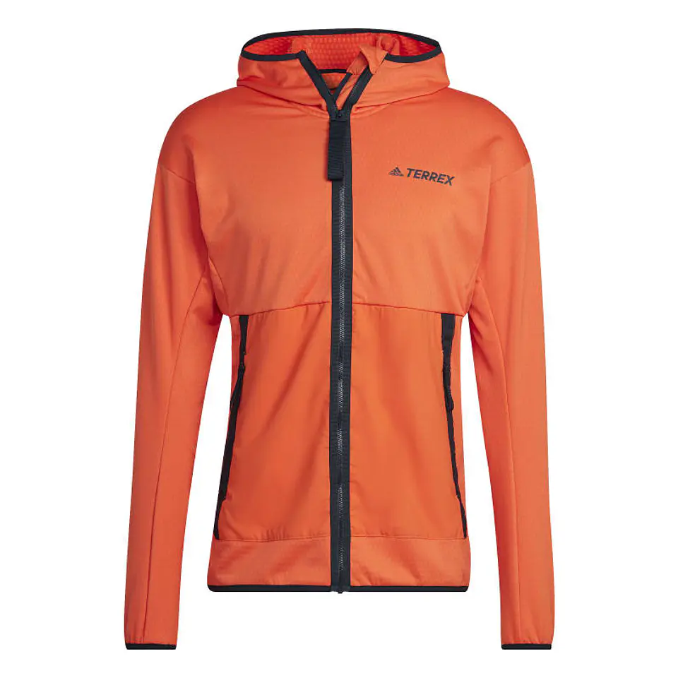 Polerón Hombre Naranjo Adidas Hh9254 6