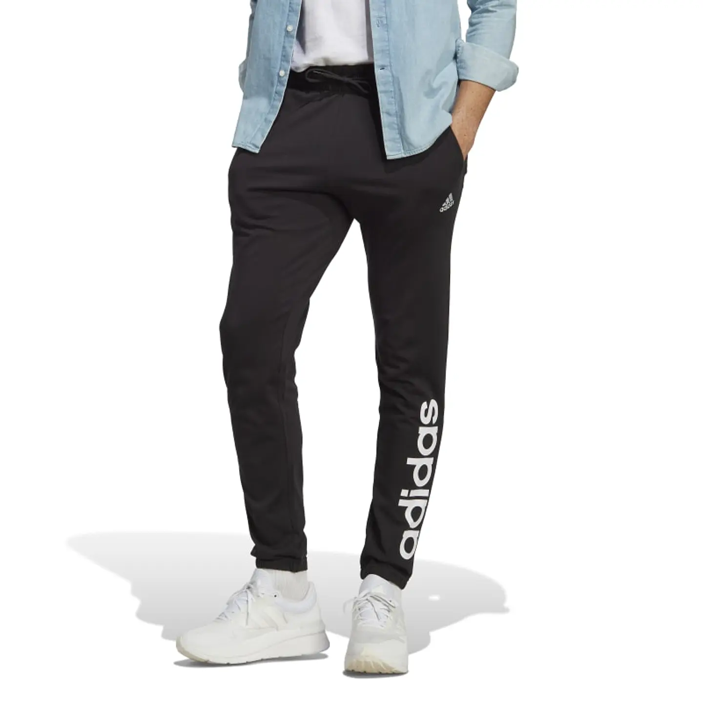 Pantalón de Buzo Hombre Negro Adidas Ic0055 1