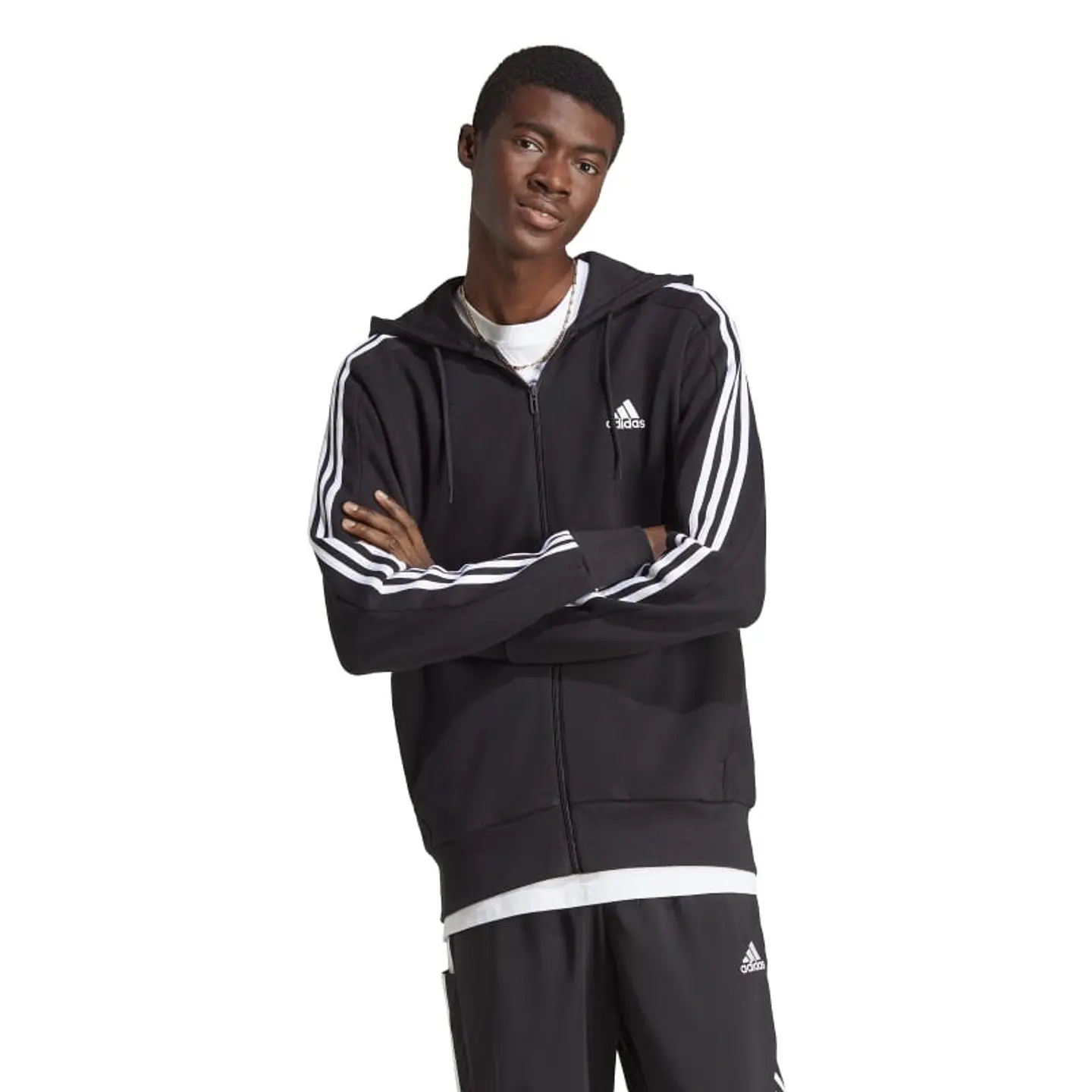 Polerón Hombre Negro Adidas Ic0433 1