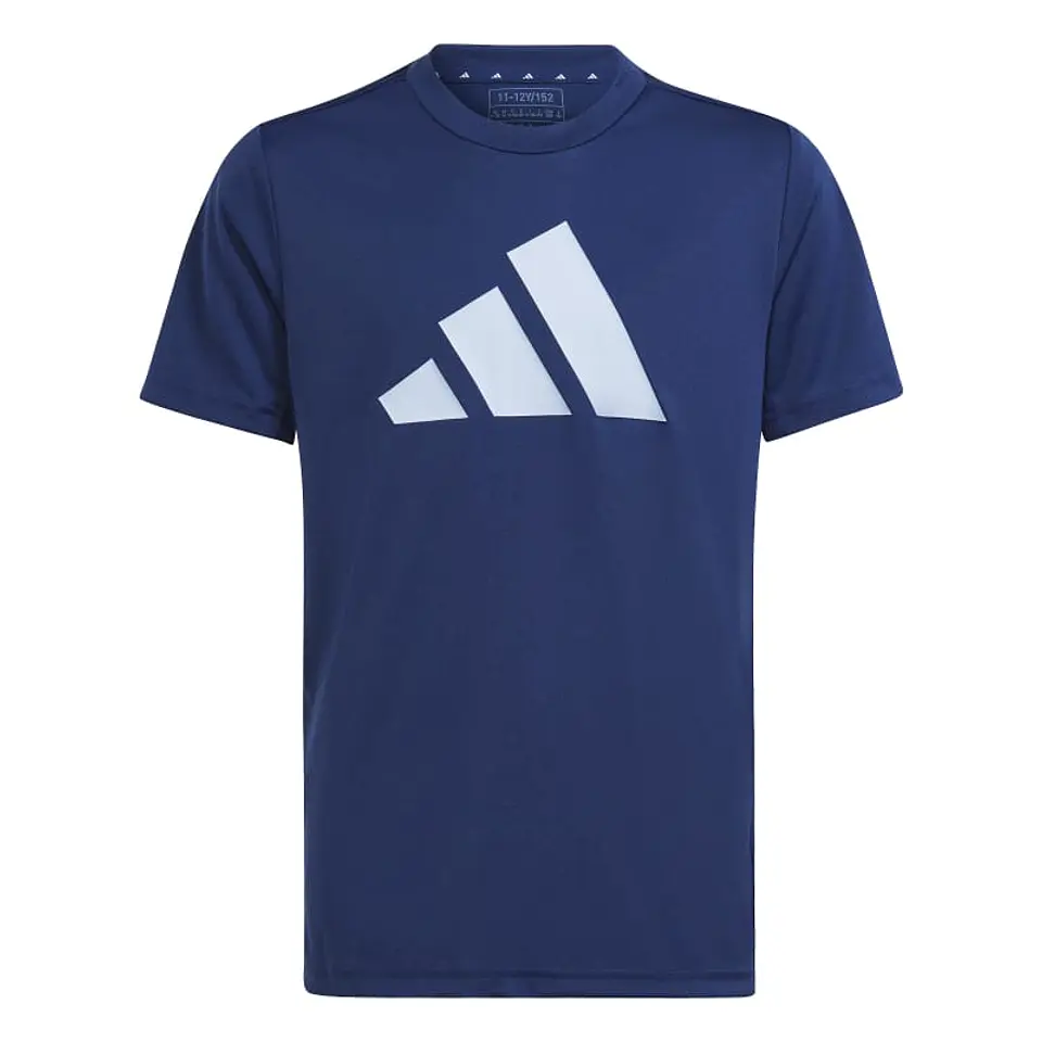 Polera Niño/a Azul Adidas Ic5663 1