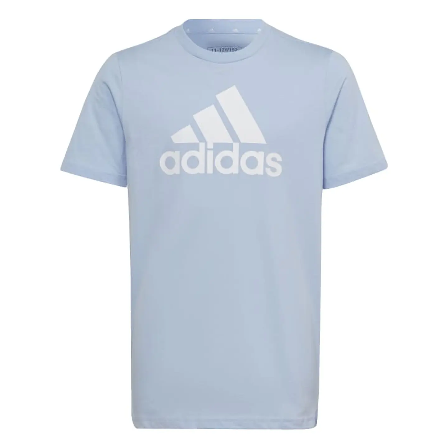 Polera Niño/a Celeste Adidas Ic6859 1