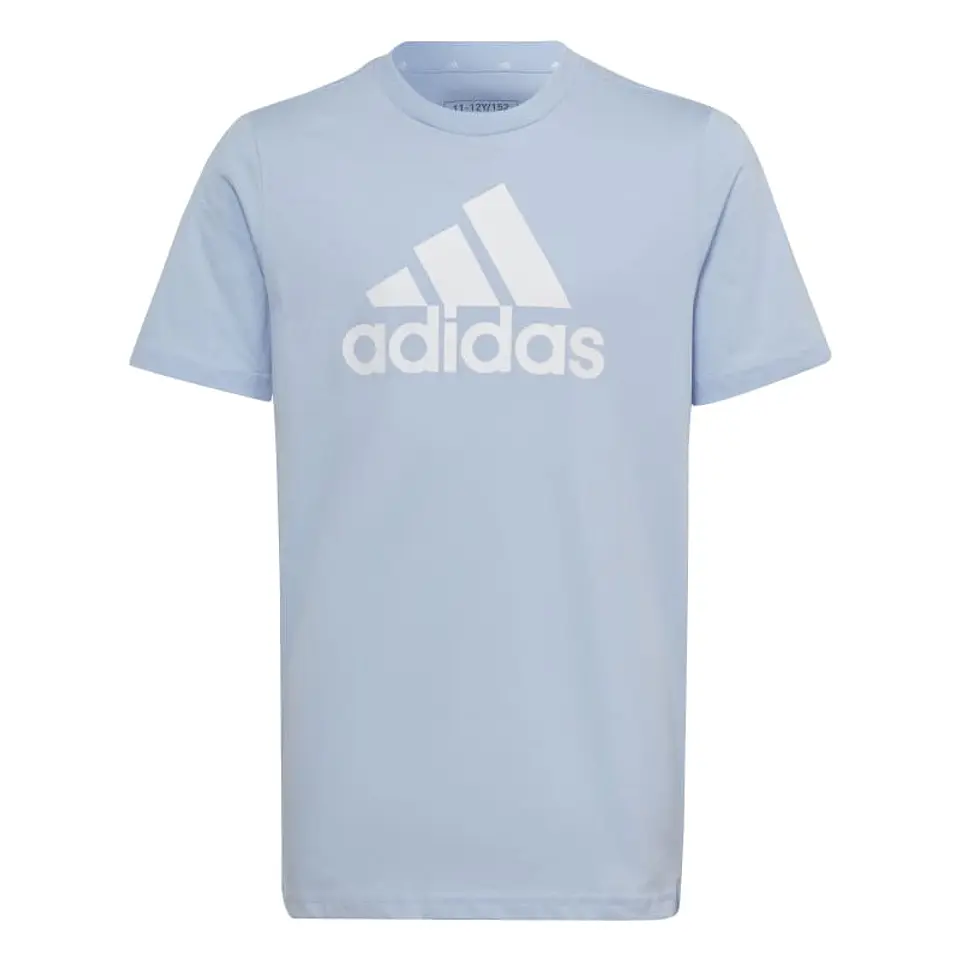 Polera Niño/a Celeste Adidas Ic6859 1