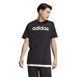 Polera Hombre Negro Adidas Ic9274