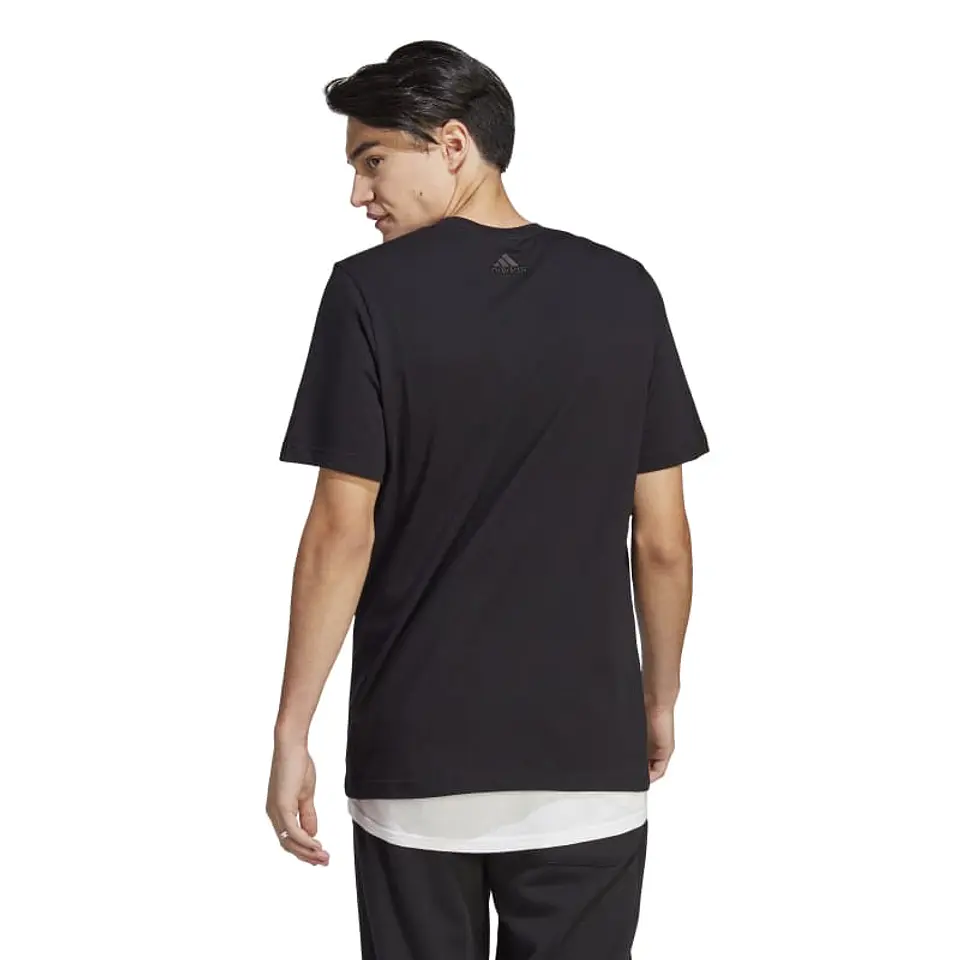 Polera Hombre Negro Adidas Ic9274 2