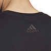 Polera Hombre Negro Adidas Ic9274