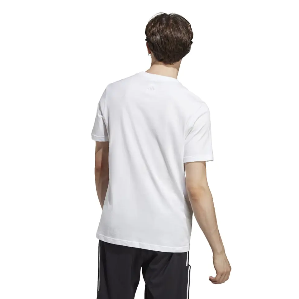 Polera Hombre Blanca Adidas Ic9276 2