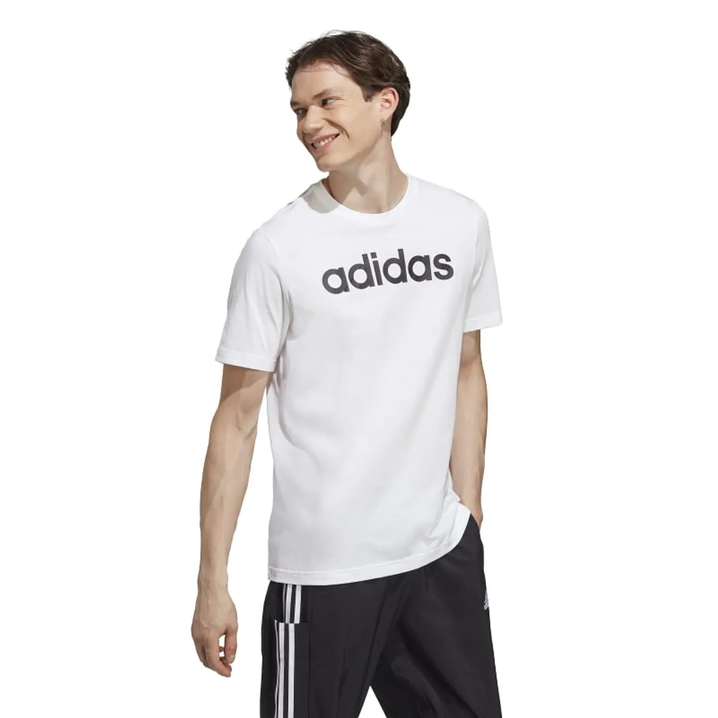 Polera Hombre Blanca Adidas Ic9276 3
