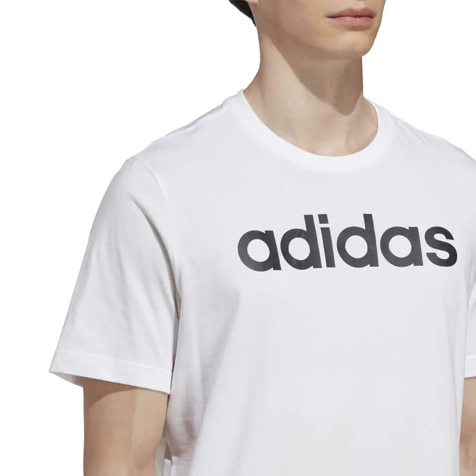 Polera Hombre Blanca Adidas Ic9276 4