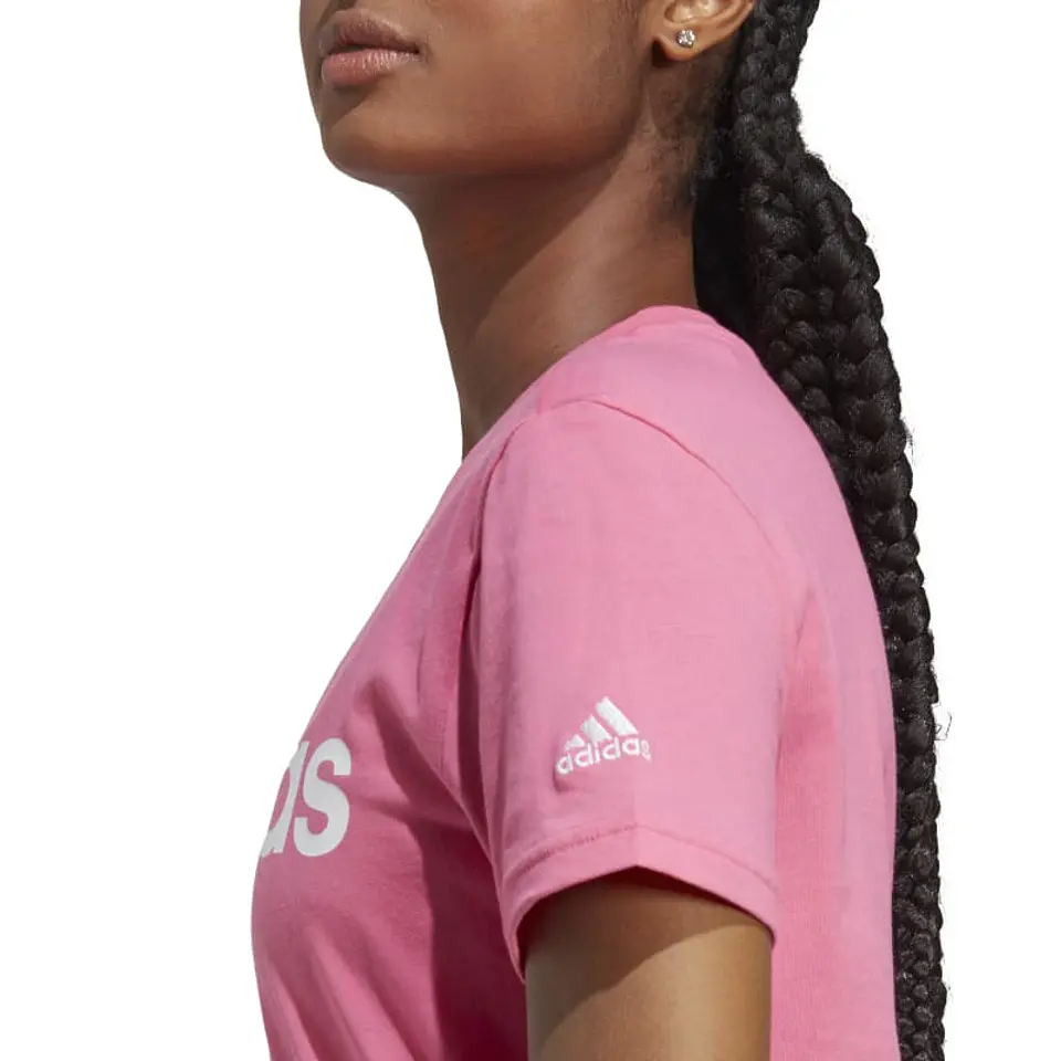 Polera Mujer Rosada Adidas Id0034 3