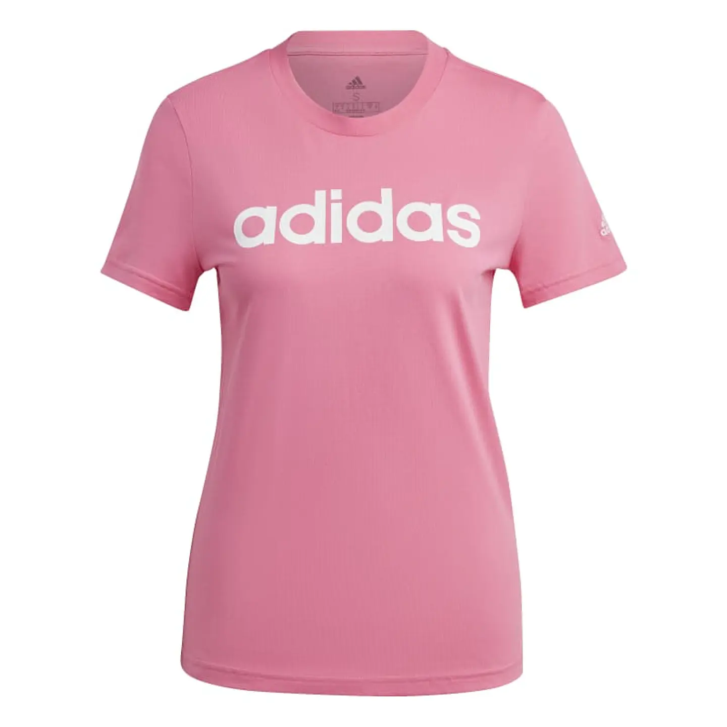 Polera Mujer Rosada Adidas Id0034 5