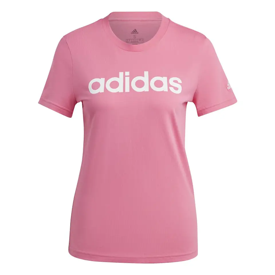 Polera Mujer Rosada Adidas Id0034 5